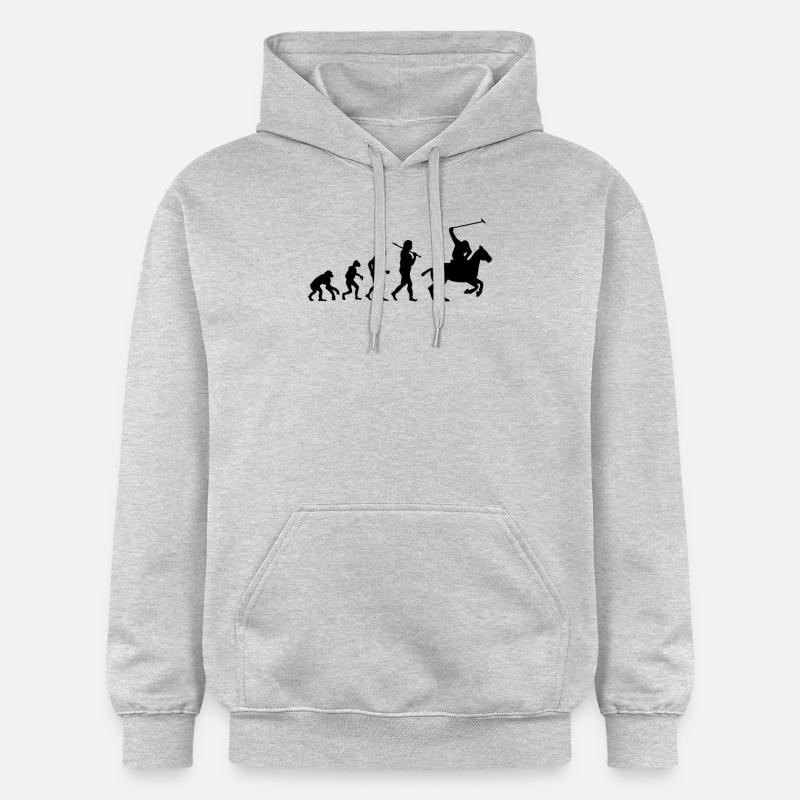 Evolution Polo - Sweat à capuche Softstyle® Gildan Unisexe - gris clair chiné