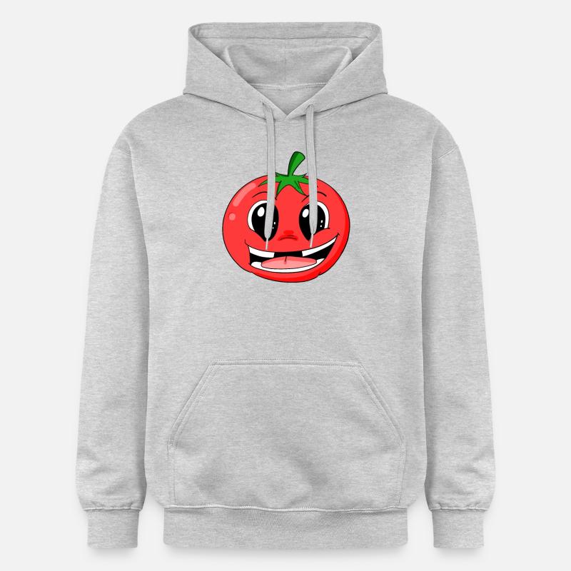 Tomate - Sweat à capuche Softstyle® Gildan Unisexe - gris clair chiné