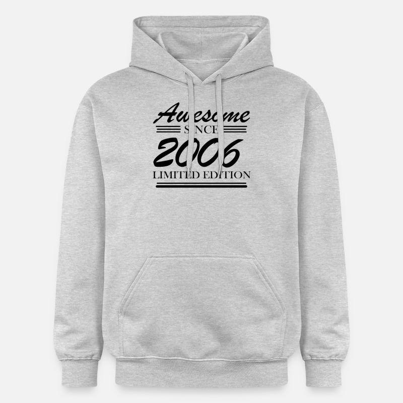 2006 - Année de construction 2006 - Sweat à capuche Softstyle® Gildan Unisexe - gris clair chiné