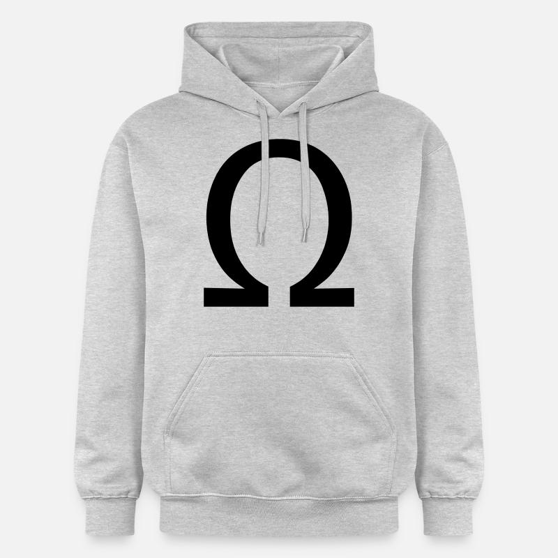 ohm - Sweat à capuche Softstyle® Gildan Unisexe - gris clair chiné