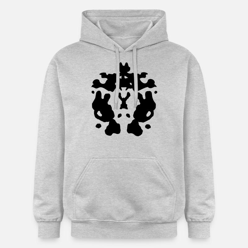 Rorschach - Sweat à capuche Softstyle® Gildan Unisexe - gris clair chiné