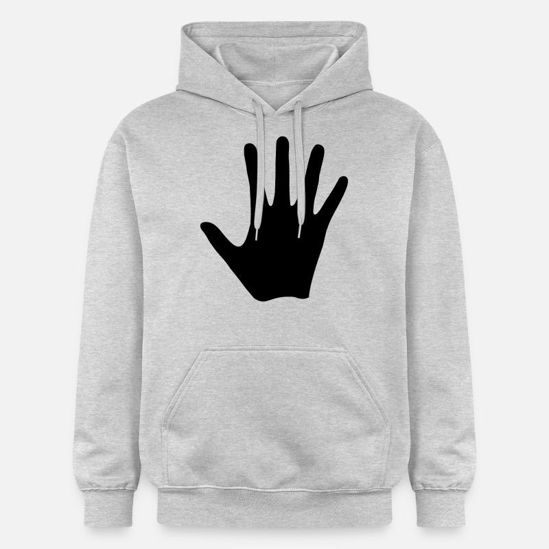 Main - Sweat à capuche Softstyle® Gildan Unisexe - gris clair chiné