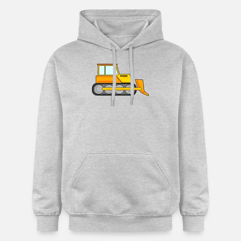 Remorque de construction - Sweat à capuche Softstyle® Gildan Unisexe - gris clair chiné