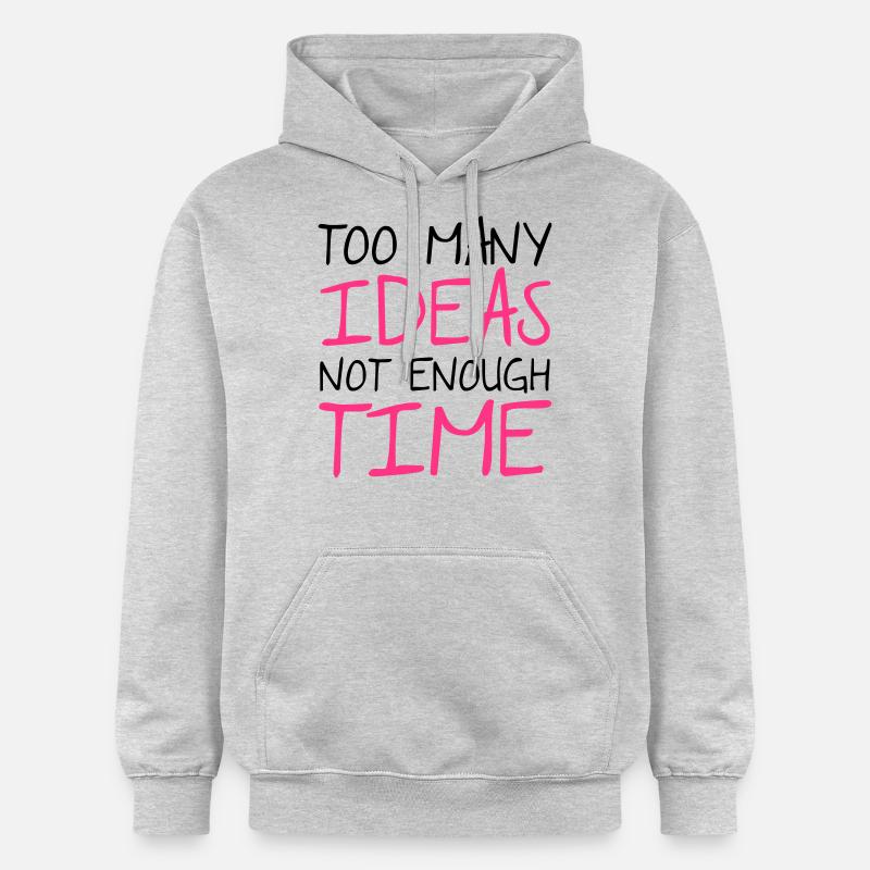 Ideas - Sweat à capuche Softstyle® Gildan Unisexe - gris clair chiné