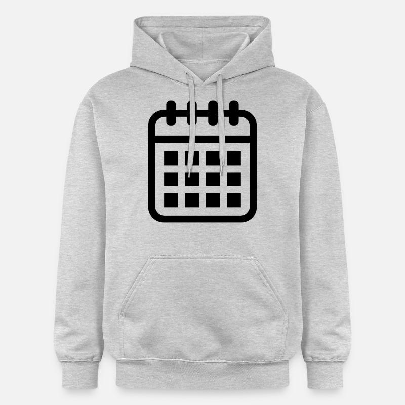 Calendrier - Sweat à capuche Softstyle® Gildan Unisexe - gris clair chiné