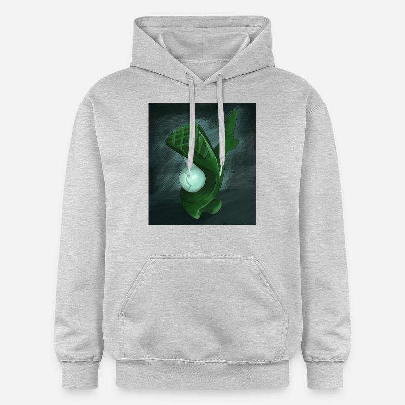 Sculpture abstraite - Sweat à capuche Softstyle® Gildan Unisexe - gris clair chiné