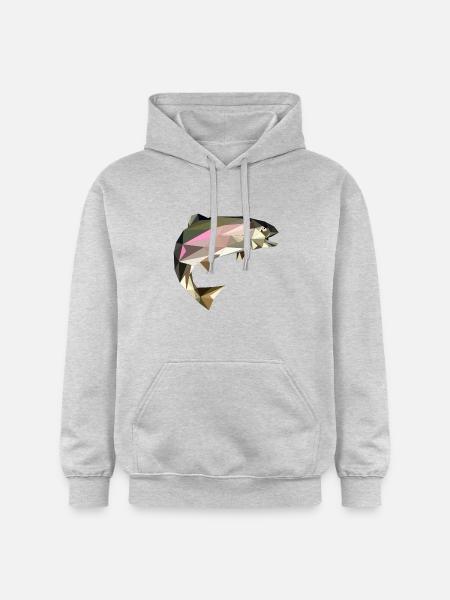 trout Vcr Fva - Gildan Unisex Softstyle® Midweight Hoodie - light heather grey