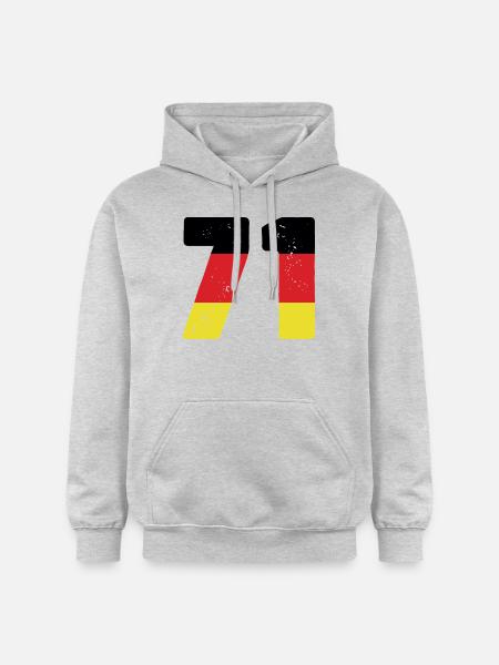 71 Number Jersey Germany - Gildan Unisex Softstyle® Midweight Hoodie - light heather grey