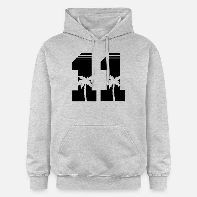 11 - Sweat à capuche Softstyle® Gildan Unisexe - gris clair chiné