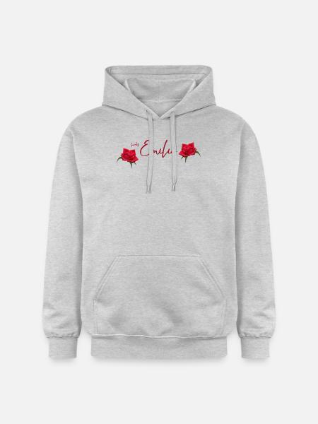 Emilia Birthday Emilia - Gildan Unisex Softstyle® Midweight Hoodie - light heather grey