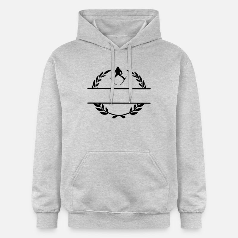 Couronne de laurier 13 - Sweat à capuche Softstyle® Gildan Unisexe - gris clair chiné