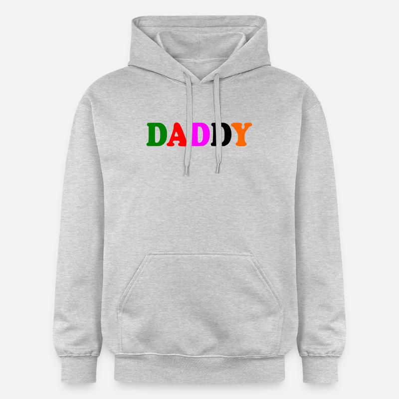 Daddy - Sweat à capuche Softstyle® Gildan Unisexe - gris clair chiné