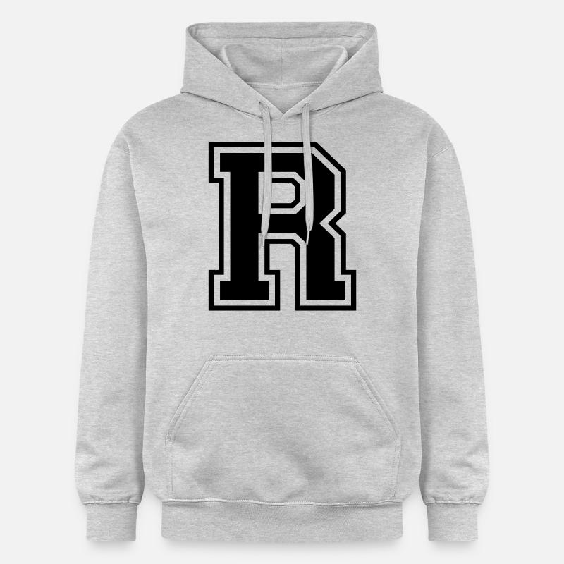 R - Sweat à capuche Softstyle® Gildan Unisexe - gris clair chiné