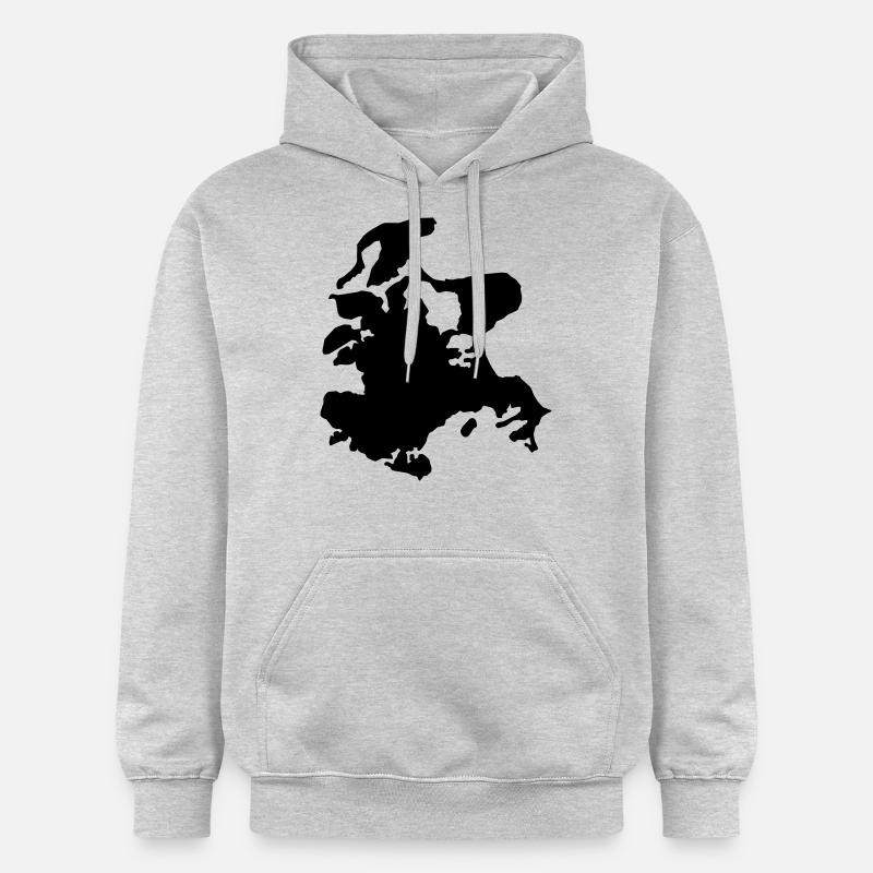 Rügen - Gildan Unisex Softstyle® Midweight Hoodie - Hellgrau meliert