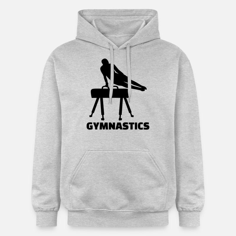 Gymnastics - Sweat à capuche Softstyle® Gildan Unisexe - gris clair chiné