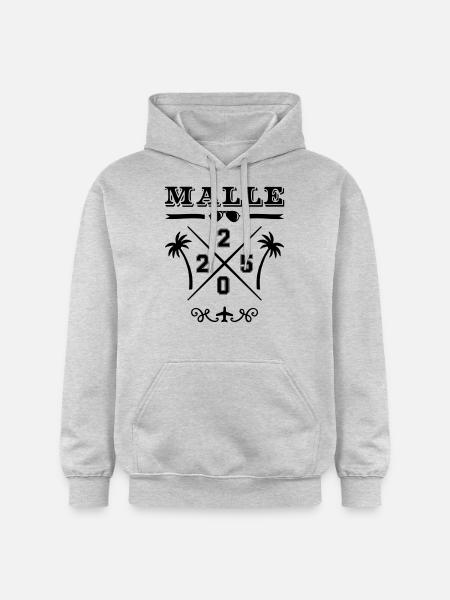 Malle 2025 Majorca - Gildan Unisex Softstyle® Midweight Hoodie - light heather grey
