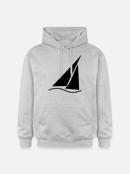 Regatta 1 - Gildan Unisex Softstyle® Midweight Hoodie - Hellgrau meliert