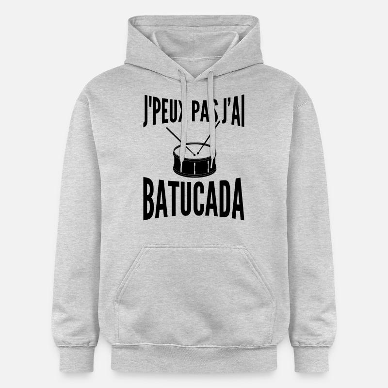 Batucada | Percussion | Samba - Sweat à capuche Softstyle® Gildan Unisexe - gris clair chiné