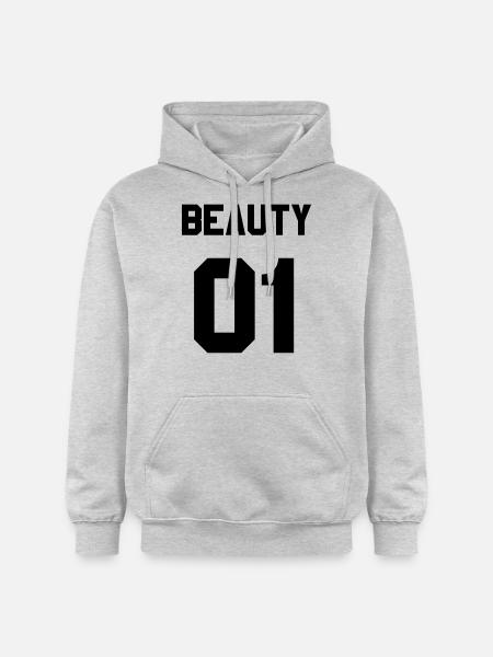 Beauty 01 - Gildan Unisex Softstyle® Midweight Hoodie - Hellgrau meliert