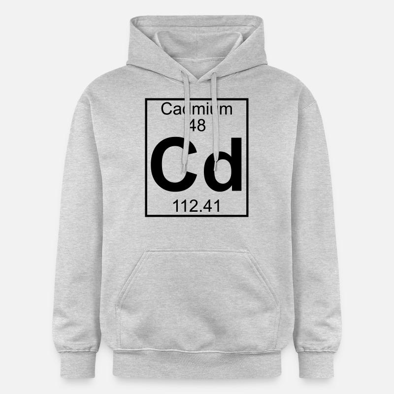 Element 048 - Cd (cadmium) - Full - Sweat à capuche Softstyle® Gildan Unisexe - gris clair chiné