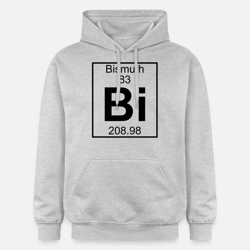Element 083 - Bi (bismuth) - Full - Sweat à capuche Softstyle® Gildan Unisexe - gris clair chiné
