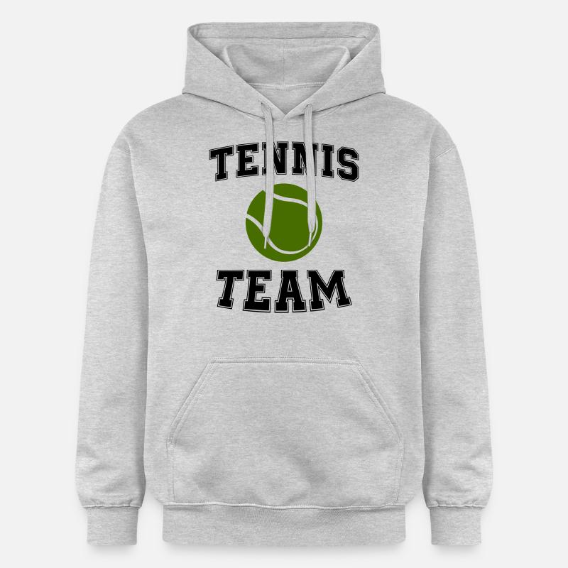 Équipe de tennis - Sweat à capuche Softstyle® Gildan Unisexe - gris clair chiné
