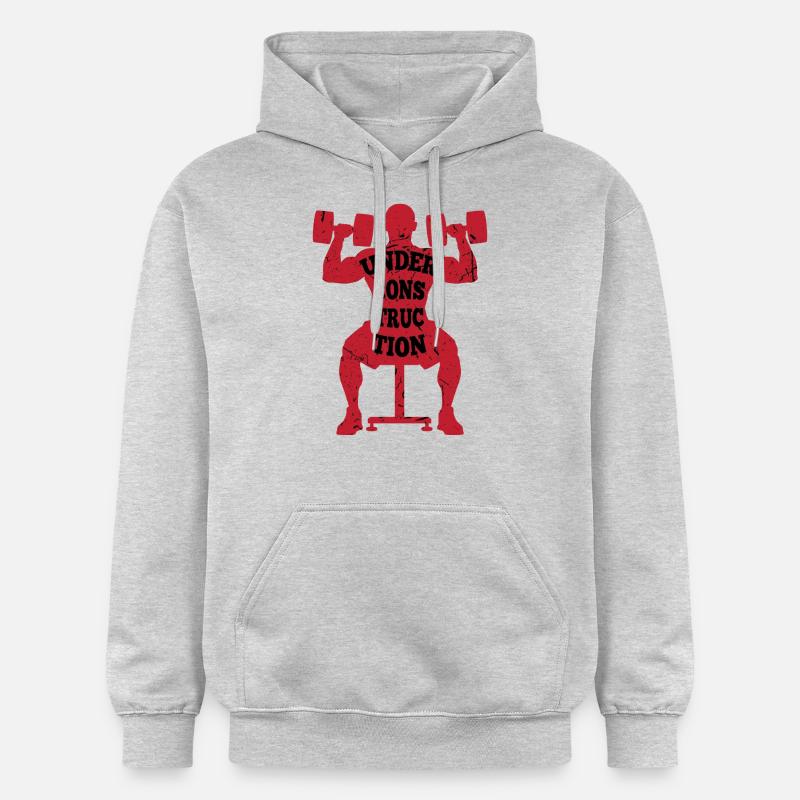 aptitude - Sweat à capuche Softstyle® Gildan Unisexe - gris clair chiné