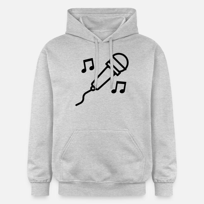 Chantez - Sweat à capuche Softstyle® Gildan Unisexe - gris clair chiné