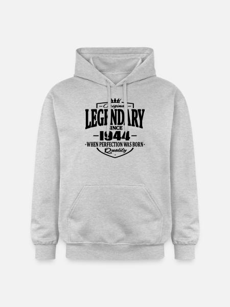 Legendary since 1944 - Gildan Unisex Softstyle® Midweight Hoodie - light heather grey