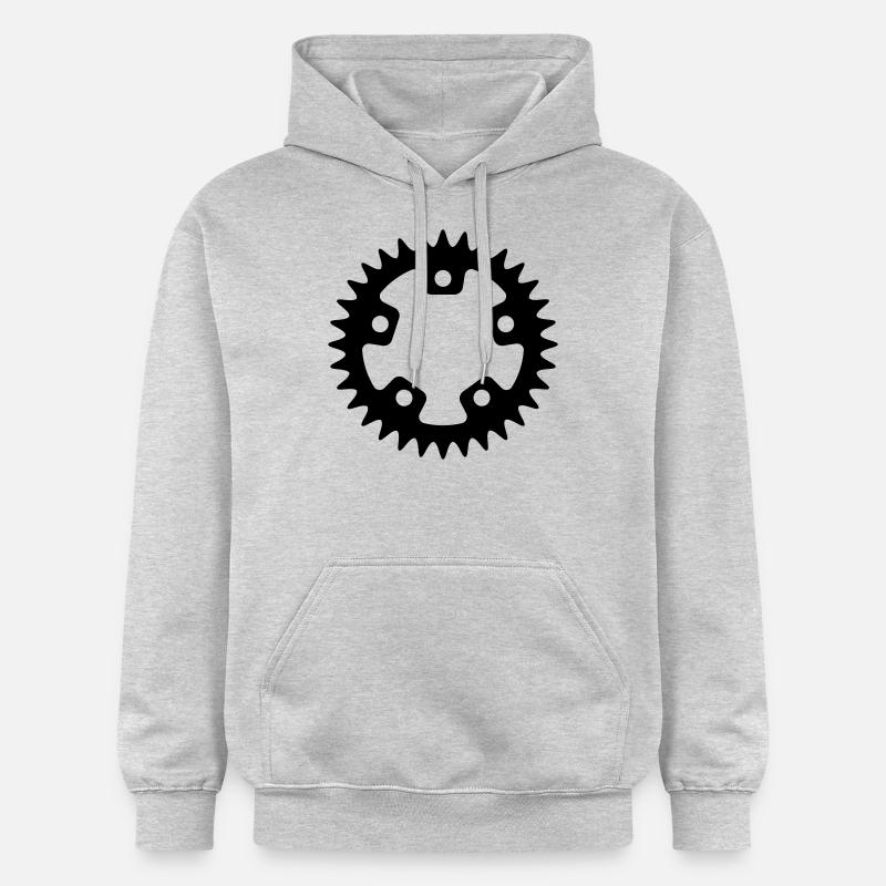 Vélo - Vélo - Sweat à capuche Softstyle® Gildan Unisexe - gris clair chiné