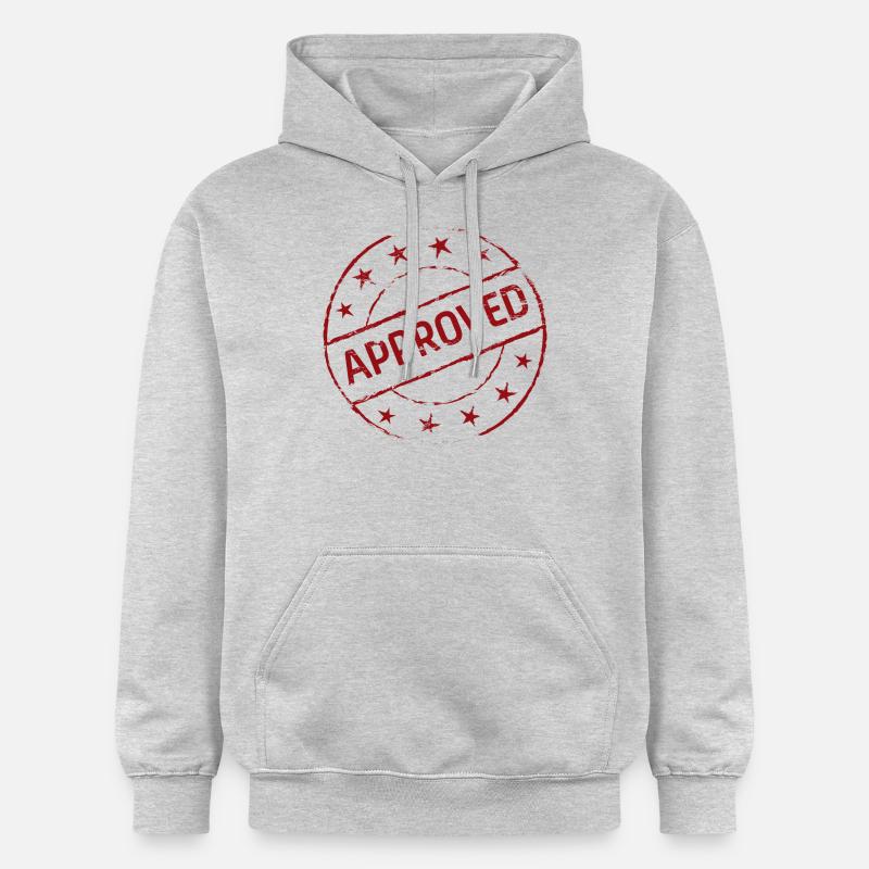 approuvé - Sweat à capuche Softstyle® Gildan Unisexe - gris clair chiné