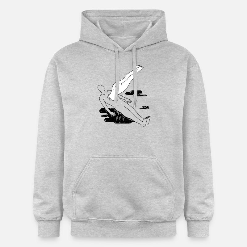 Headfirst - Sweat à capuche Softstyle® Gildan Unisexe - gris clair chiné