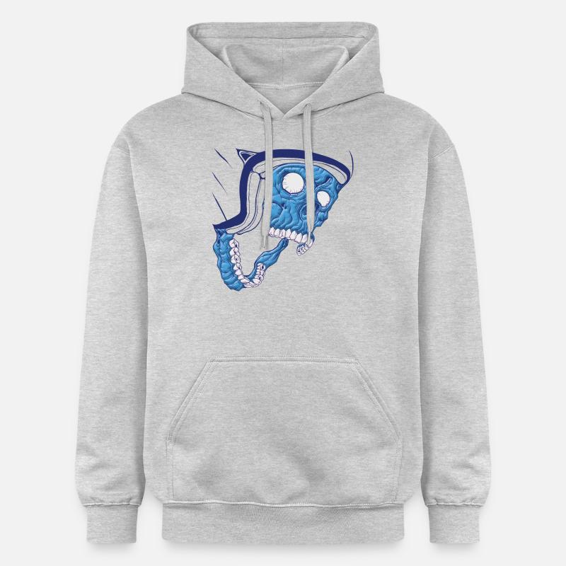 tête de mort - Sweat à capuche Softstyle® Gildan Unisexe - gris clair chiné