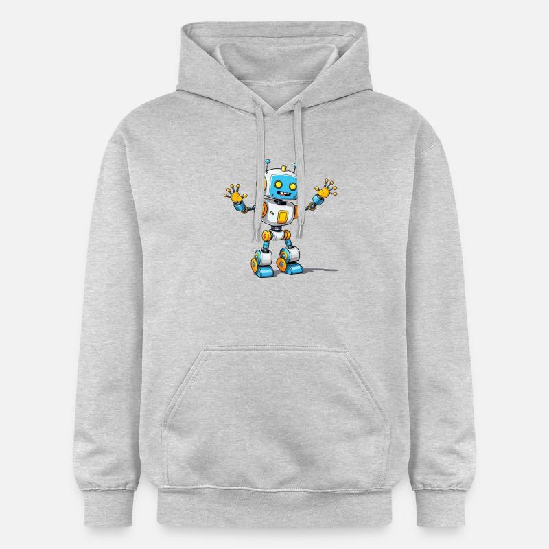 Algorithme de motivation - Sweat à capuche Softstyle® Gildan Unisexe - gris clair chiné