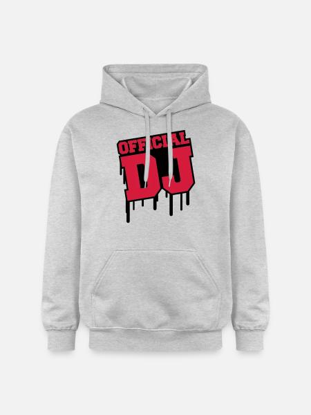 official_dj_c2 - Sweat à capuche Softstyle® Gildan Unisexe - gris clair chiné