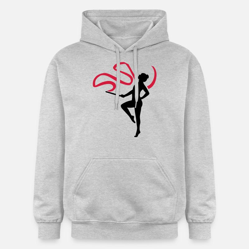 Gymnastique - Sweat à capuche Softstyle® Gildan Unisexe - gris clair chiné