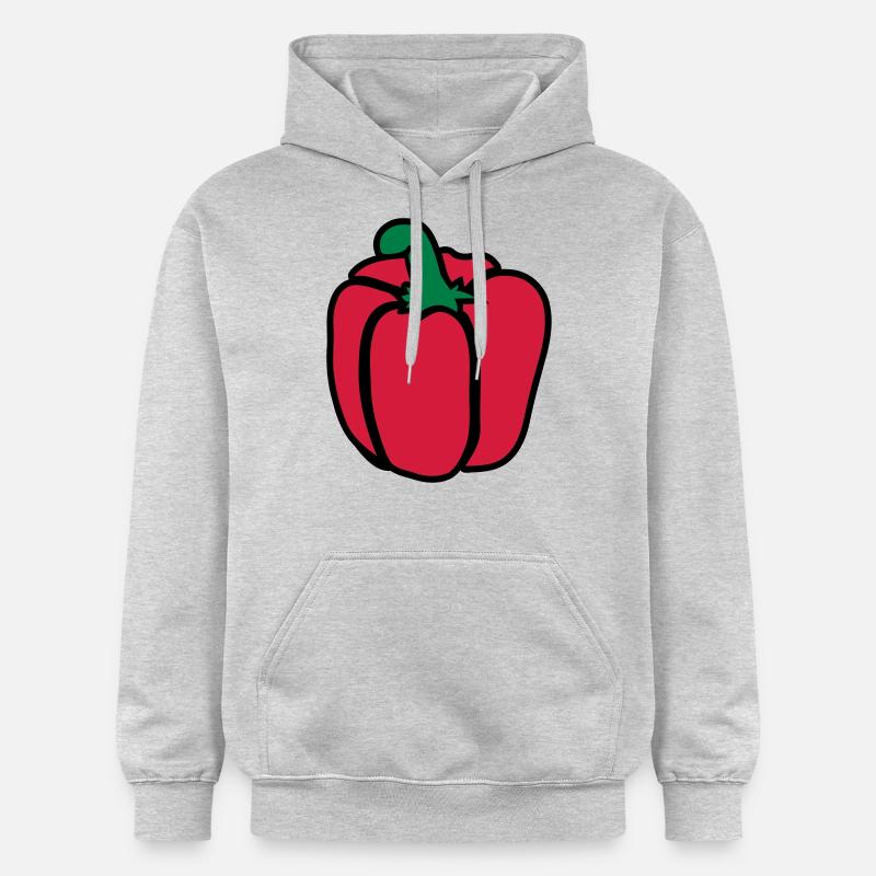 Paprika - Sweat à capuche Softstyle® Gildan Unisexe - gris clair chiné