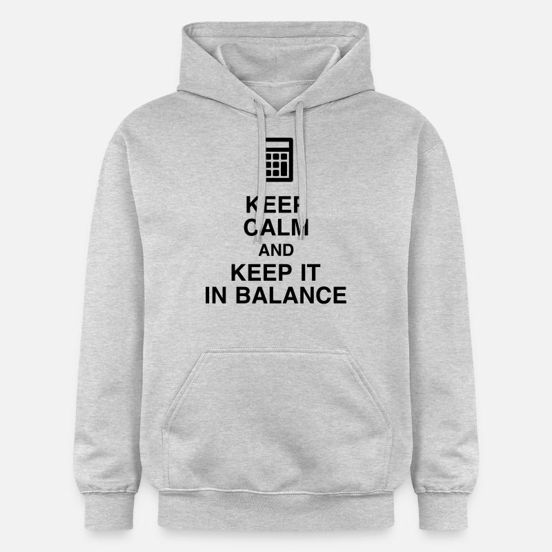 comptable / comptabilité / compter / chiffre - Sweat à capuche Softstyle® Gildan Unisexe - gris clair chiné