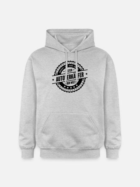 Bester Autoverkäufer - Gildan Unisex Softstyle® Midweight Hoodie - Hellgrau meliert