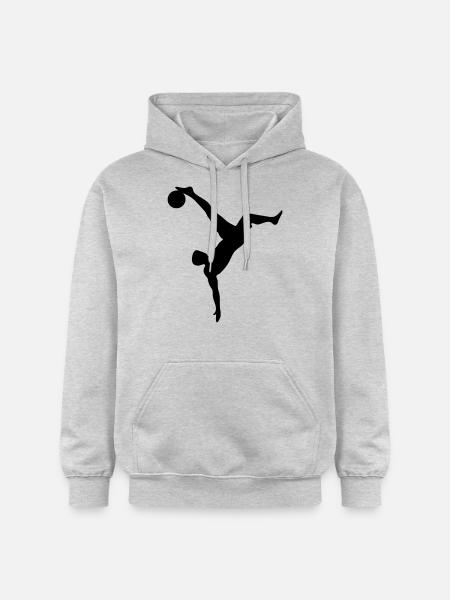 Soccer case retractor - Gildan Unisex Softstyle® Midweight Hoodie - light heather grey
