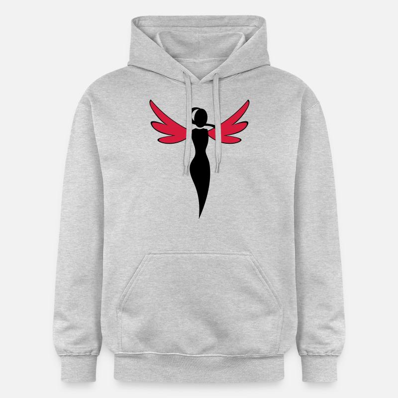 volants - Sweat à capuche Softstyle® Gildan Unisexe - gris clair chiné