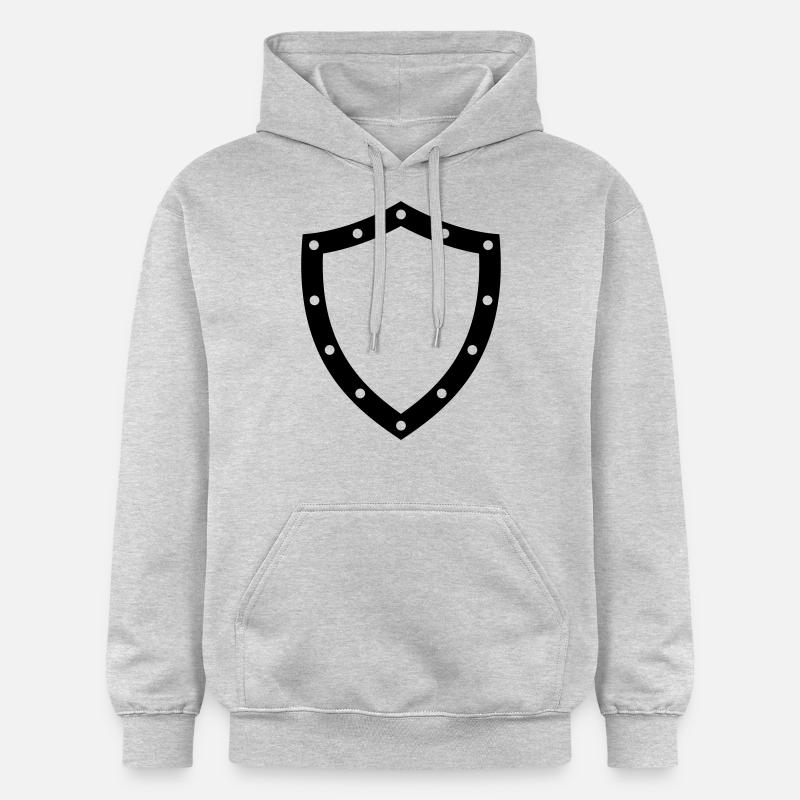 shield - Sweat à capuche Softstyle® Gildan Unisexe - gris clair chiné