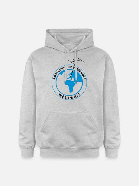 amateurfunk-verbindet - Gildan Unisex Softstyle® Midweight Hoodie - Hellgrau meliert