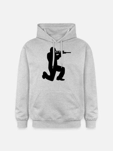 Airsoft - Gildan Unisex Softstyle® Midweight Hoodie - Hellgrau meliert