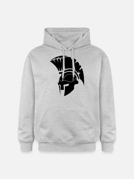 spartan - Gildan Unisex Softstyle® Midweight Hoodie - Hellgrau meliert