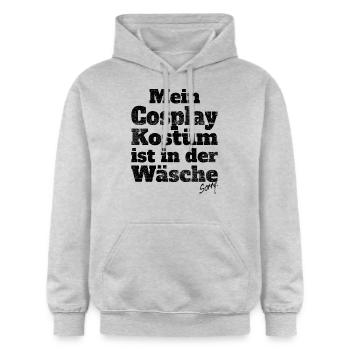 Cosplay Kostüm In Wäsche Anime Manga Cosplayer - Gildan Unisex Softstyle® Midweight Hoodie - Hellgrau meliert - Vorne - Liana (172cm) & Jaron (178cm)