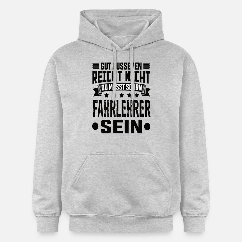 Instructeur d’auto-école - Sweat à capuche Softstyle® Gildan Unisexe - gris clair chiné