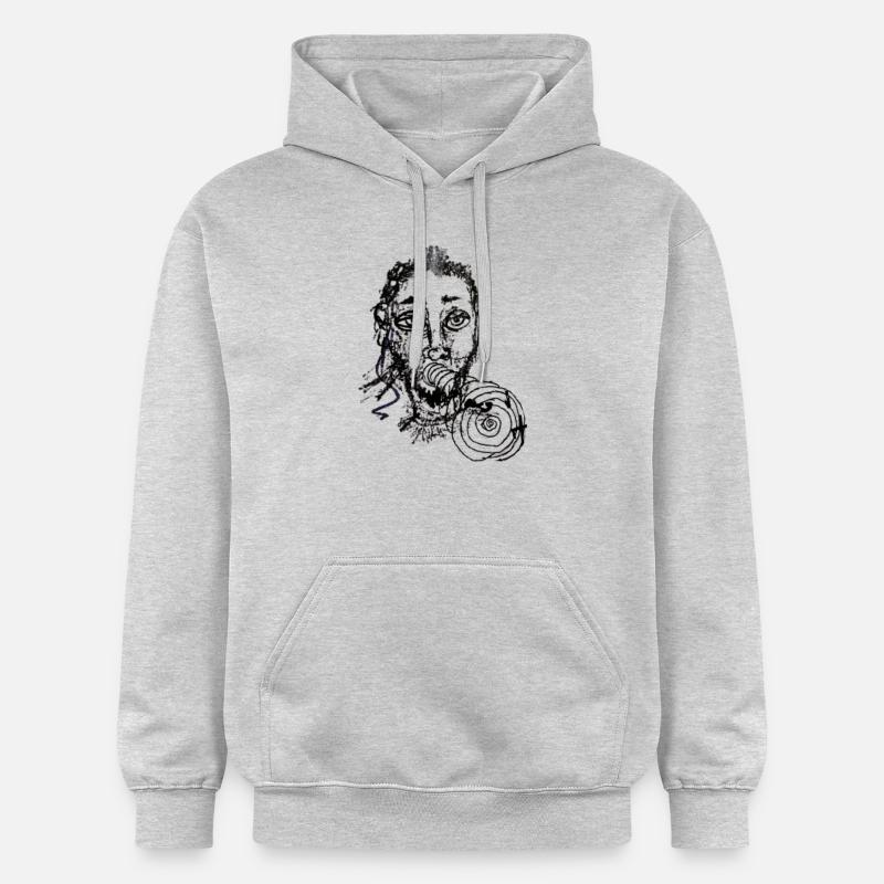 Techno Celebrations Berlin - Sweat à capuche Softstyle® Gildan Unisexe - gris clair chiné