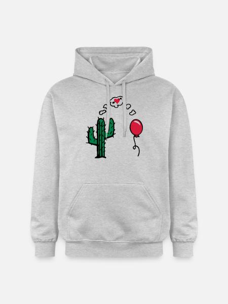 unstoppable love - Sweat à capuche Softstyle® Gildan Unisexe - gris clair chiné