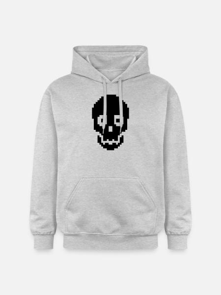 Skull - Gildan Unisex Softstyle® Midweight Hoodie - light heather grey